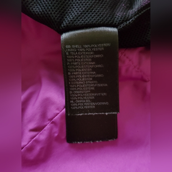 The North Face Lavender Purple Full Zip Jacket Size S Classic Outdoor Hiking - Picture 6 of 10